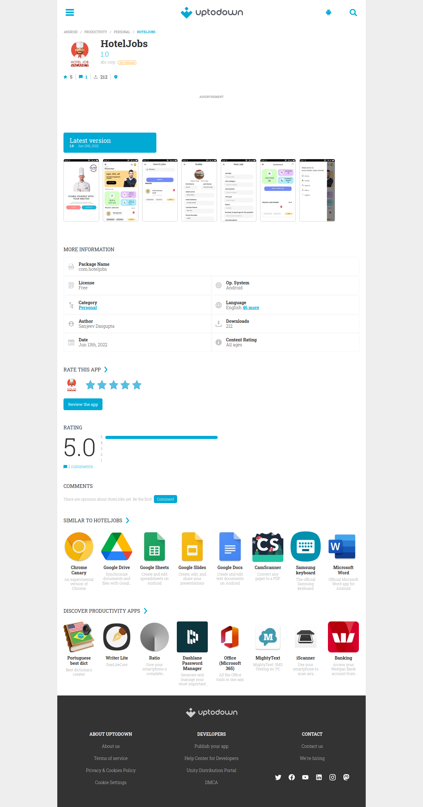 Bootstrap template