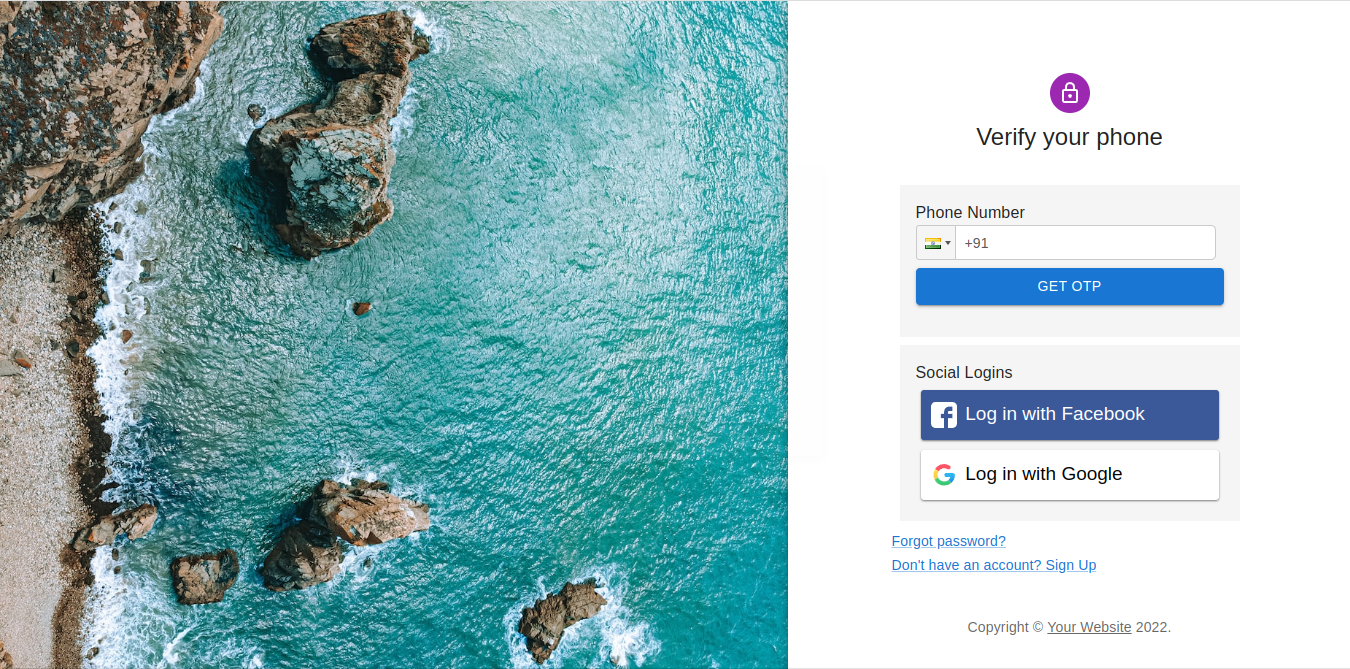 Bootstrap template